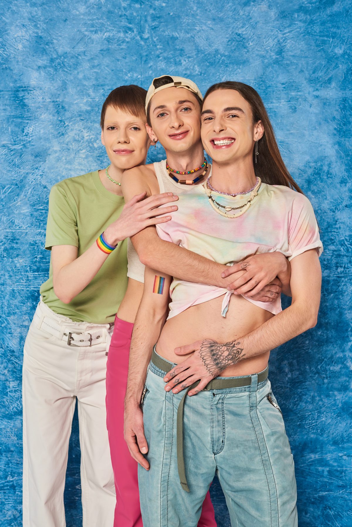 LGBTQIA+ young people connecting